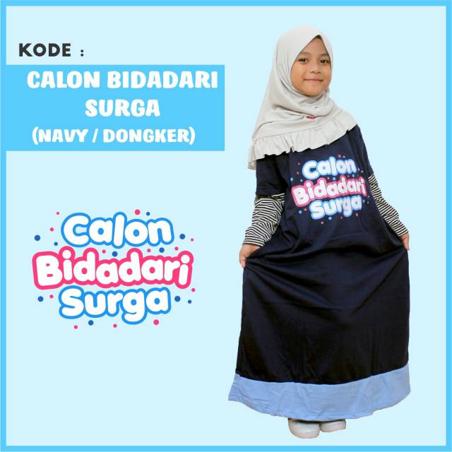 Termurah Set Gamis Dan Jilbab Kaos Anak Ummiajwad Usia 2 12
