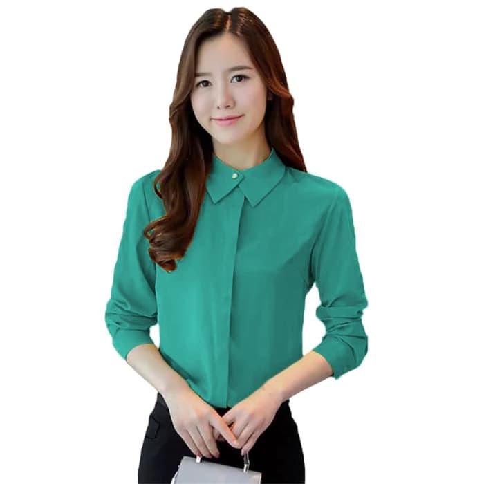 Cek harga terbaik sekarang hanya di biggo! Kemeja Wanita Murah Kerja Terbaru Atasan Cewek Kekinian Baju Sp135 Gaya Korea Lengan Panjang Iry Shopee Indonesia