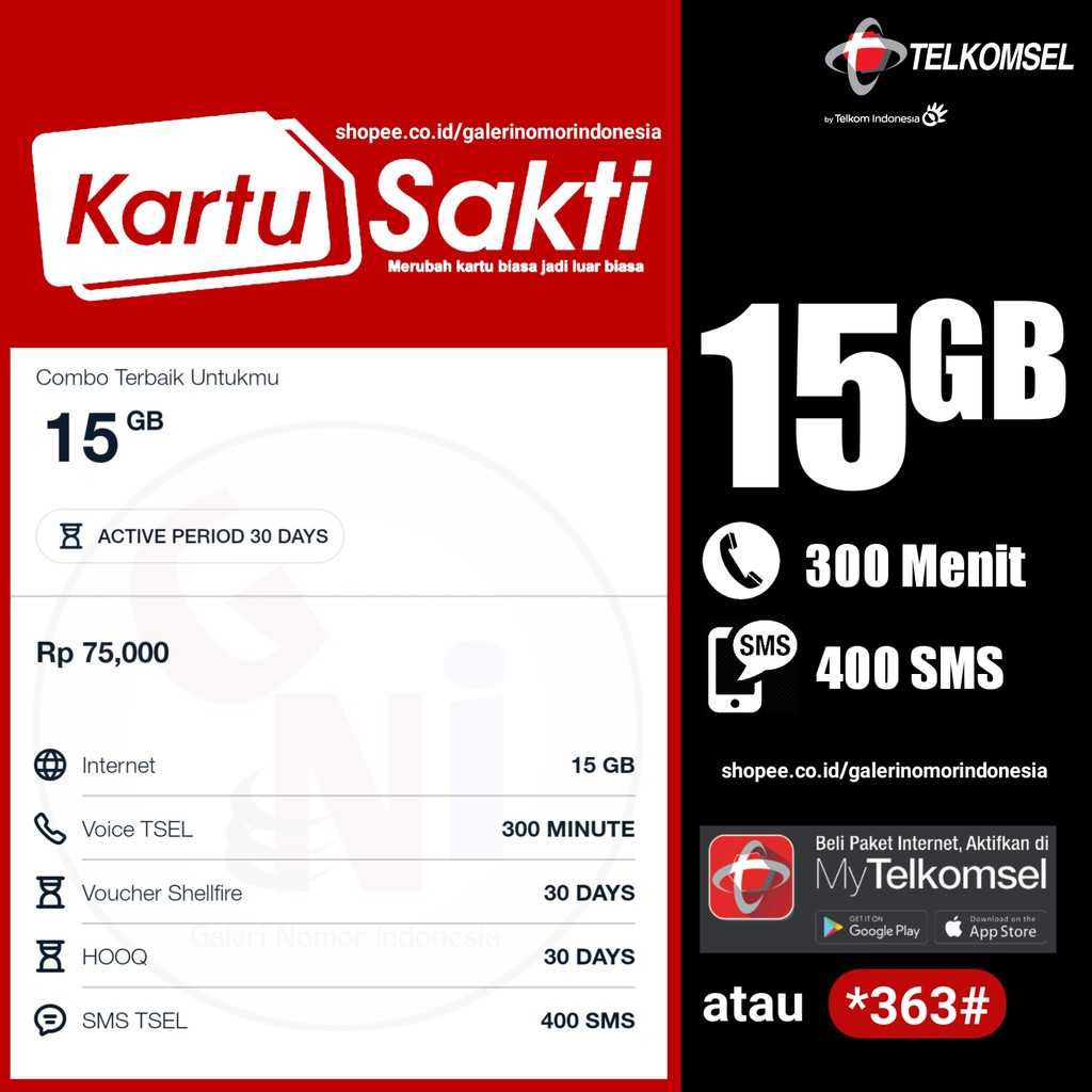 Program tersebut diproritaskan bagi mereka yang duduk . Kartu sakti telkomsel 15gb Telkomsel sakti Kartu sakti