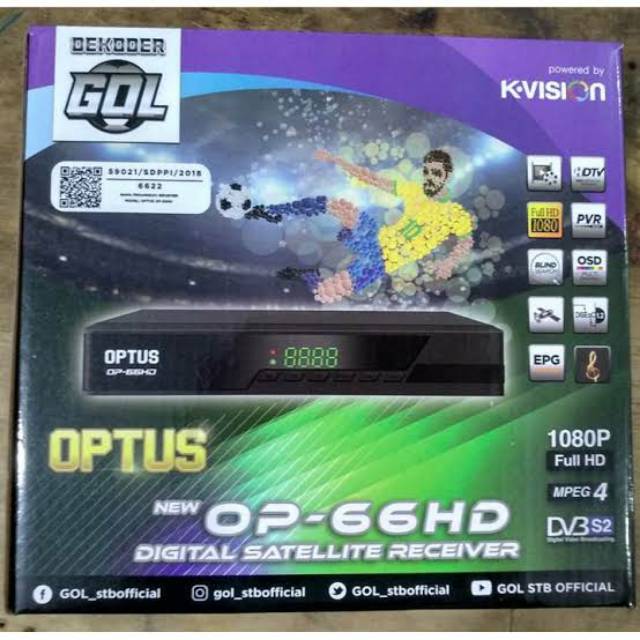 Update info harga dari produk receiver parabola optus op 88hd oracle mnc. Receiver GOL Optus OP66HD ( OP 66 HD),gratis voucher 50