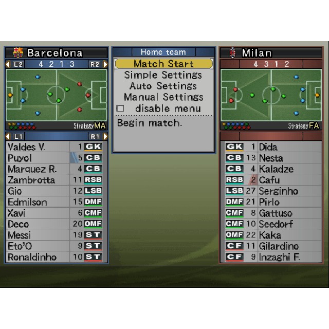 Edit posision striker tunggal ke belakang mendekati (omf), (omf) majukan dan dekatkan pada striker yg sudah diedit tadi lalu. J League Winning Eleven 10 Europe League 06 07 J English Patched Ps2 à¹à¸œ à¸™à¹€à¸à¸¡à¸ª Ps2 à¸§ à¸™à¸™ à¸‡9 à¹à¸œ à¸™à¹€à¸à¸¡à¹€à¸žà¸¥2 Shopee Thailand