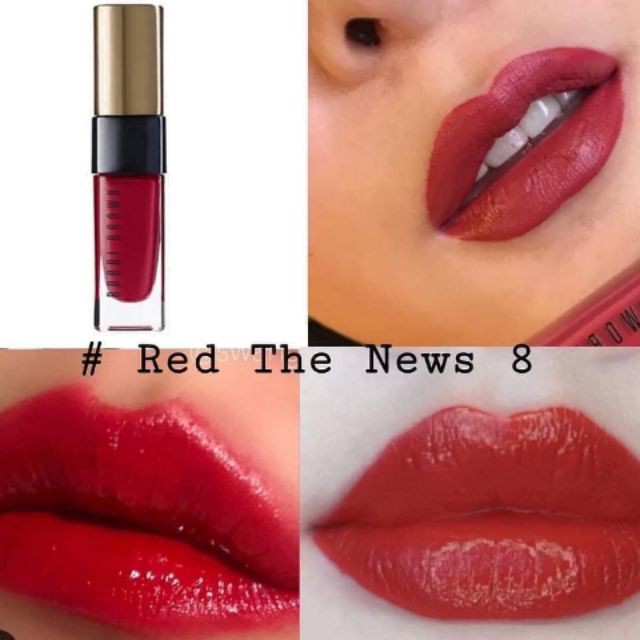 Bobbi brown's liquid lipstick has a creamy, smooth formula, so it won't crack, crumble or flake off throughout the night. à¹à¸ 100 King Power à¸¥ à¸à¸à¸à¸²à¸à¸à¸£ à¸ Bobbi Brown Luxe Liquid Lip High Shine Red The News Shopee Thailand