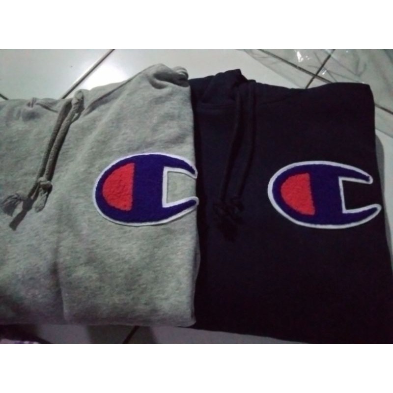 Mana yang original dan mana yg palsu. Promo à¹€à¸ª à¸­à¸ à¸™à¸«à¸™à¸²à¸§à¸¡ à¸«à¸¡à¸§à¸ Champion Big Logo Shopee Thailand