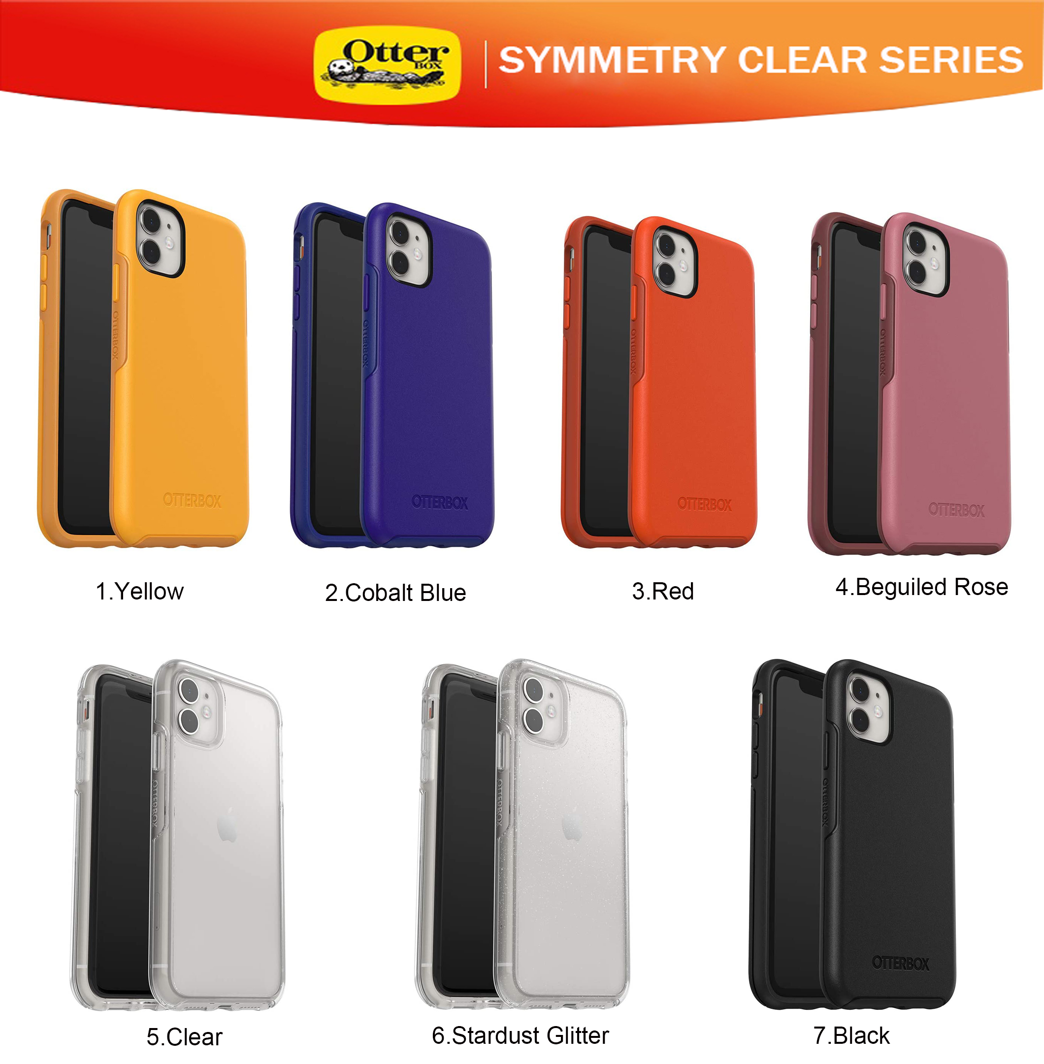 Otterbox symmetry clear case for iphone 11 pro max, stardust (glitter) mfr: OtterBox à¸£à¸¸à¹ˆà¸™ SYMMETRY SERIES Case iPhone 11 Pro Max
