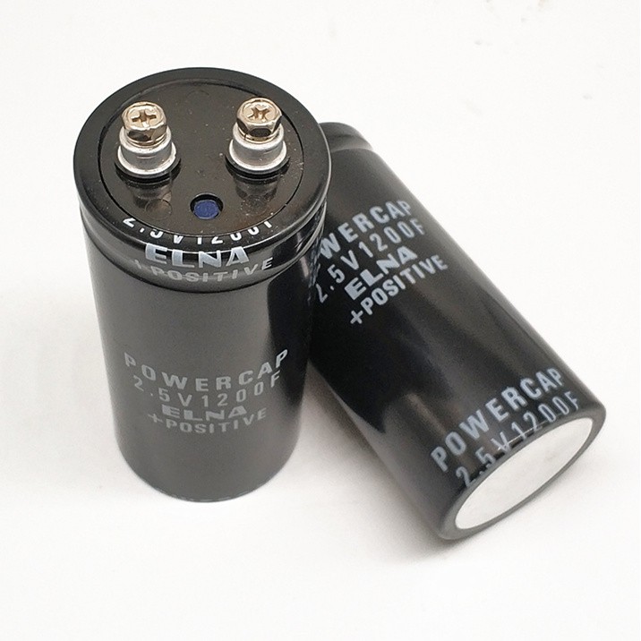 Super Capacitor 2 5f1200f Farad Capacitor Elna Brand New Original 2 7v1200f Module Rectifier 1pcs