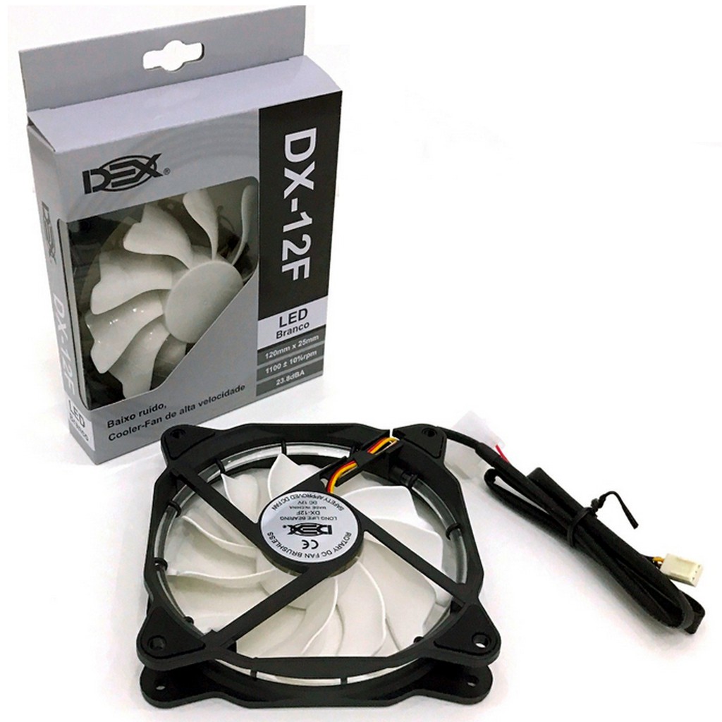 Cooler Fan Led 120x120x25 Ventoinha para PC
