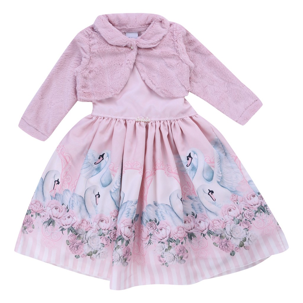 Vestido Infantil Festa Batizado Casamento Vestido De Bebe Festa De Aniversario Festido Casamento Dama Daminha Promocao Roupa De Bebe Promocao Shopee Brasil