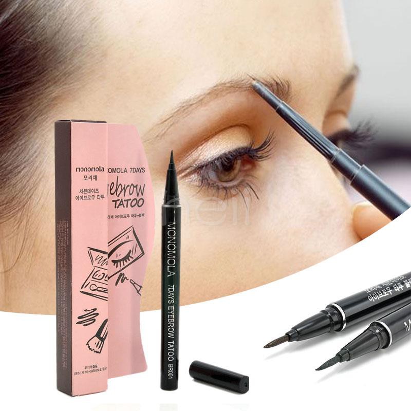Caneta tatuagem 7 dias para sobrancelha Potenciadores De Sobrancelha Mulheres Produto De Maquiagem A Prova D Agua Marrom 7 Dias Eye Brow Sobrancelha Caneta Tatuagem Maquiagem Forro H0208 Eyebrow Enhancer Eye Browmakeup Products Aliexpress
