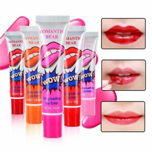 Batom tatuagem wow pink Lip Gloss Tatoo Wow Batom Adesivo Nivia Importados