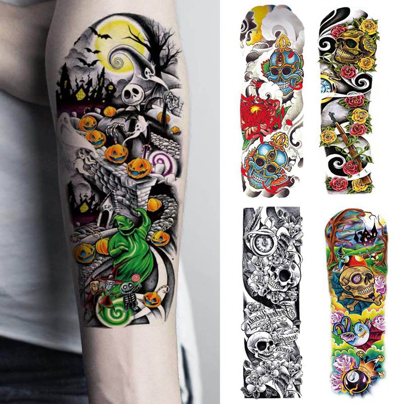 Braço cheio de tatuagem Pin Em Braco Cheio Tatuagens