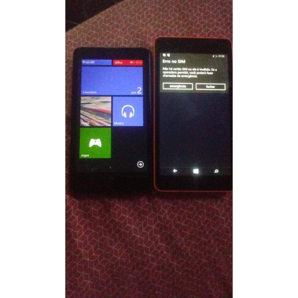 Porque até o meu 530 e 535 trava, aliás até o 930 já me fez. 2 Celulares Nokia Lumia 535 Rm1092 E Nokia Lumia 625 Rm 941 Detalhes Shopee Brasil