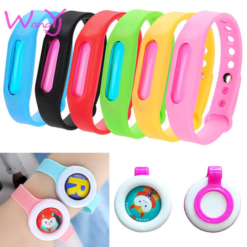 Pulseira Repelente de Mosquitos com Estampa de Desenho