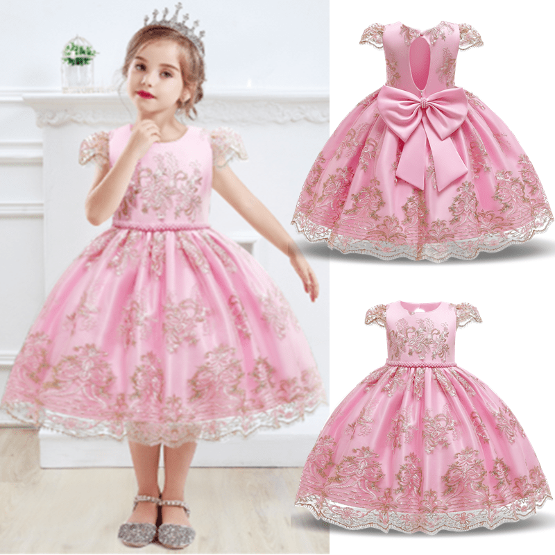 Nnjxd Bebe Criancas Menina Festa De Aniversario Tutu Vestido Flor Vestido De Casamento Pageant Princesa Meninas Roupas Shopee Brasil
