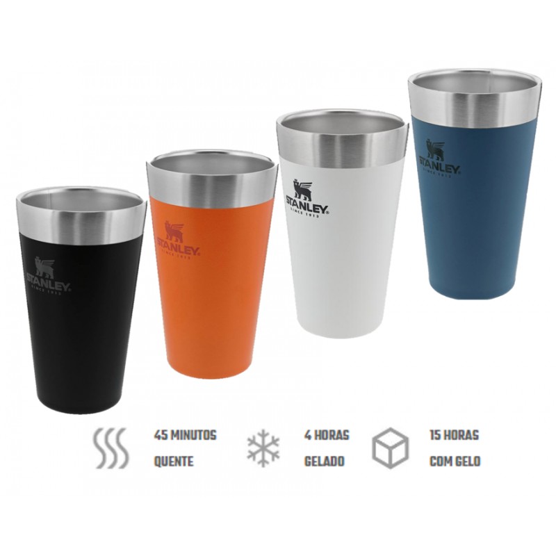 Copo Térmico Stanley Sem Tampa 473ml Original Shopee Brasil