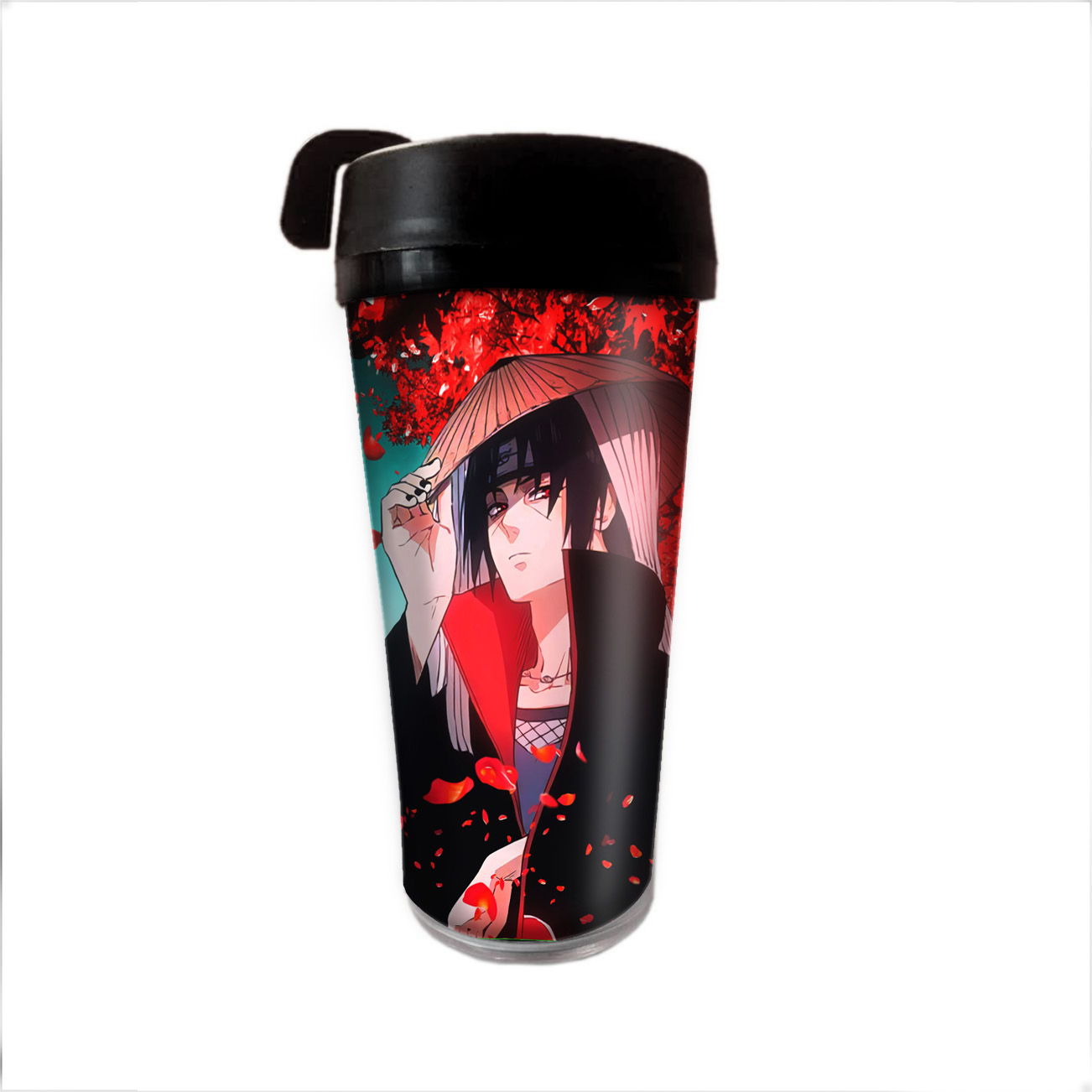 Copo Térmico 500ml Anime Naruto Itachi Uchiha Shopee Brasil