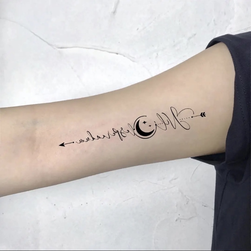 Nunca Desesperación] Tatuaje Temporal Con Pegatinas Impermeables Para Tatuajes | Shopee México 800_x_800_jpg