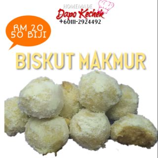 Resipi Biskut Makmur Tradisional - Resepi Bergambar