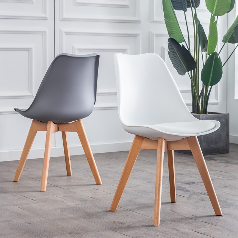 Odc Nordic Emus Solid Wood Chair Soft Learning Office Desk Chair Back Dining Chair Simple Lazy Makeup Home Stoolodc Shopee Malaysia