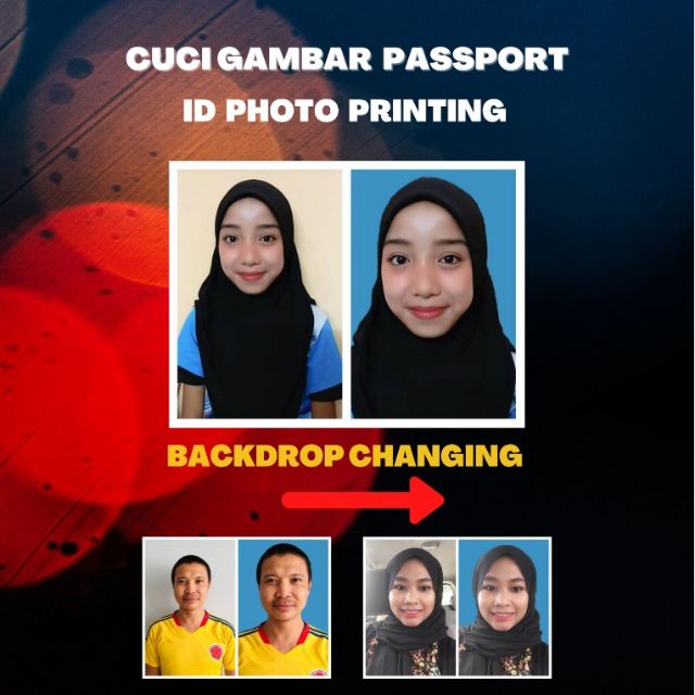 Each app is required to ask for your permission so you can choose what data to share. Cuci Gambar Passport Beli 6 Percuma 2 Shopee Malaysia