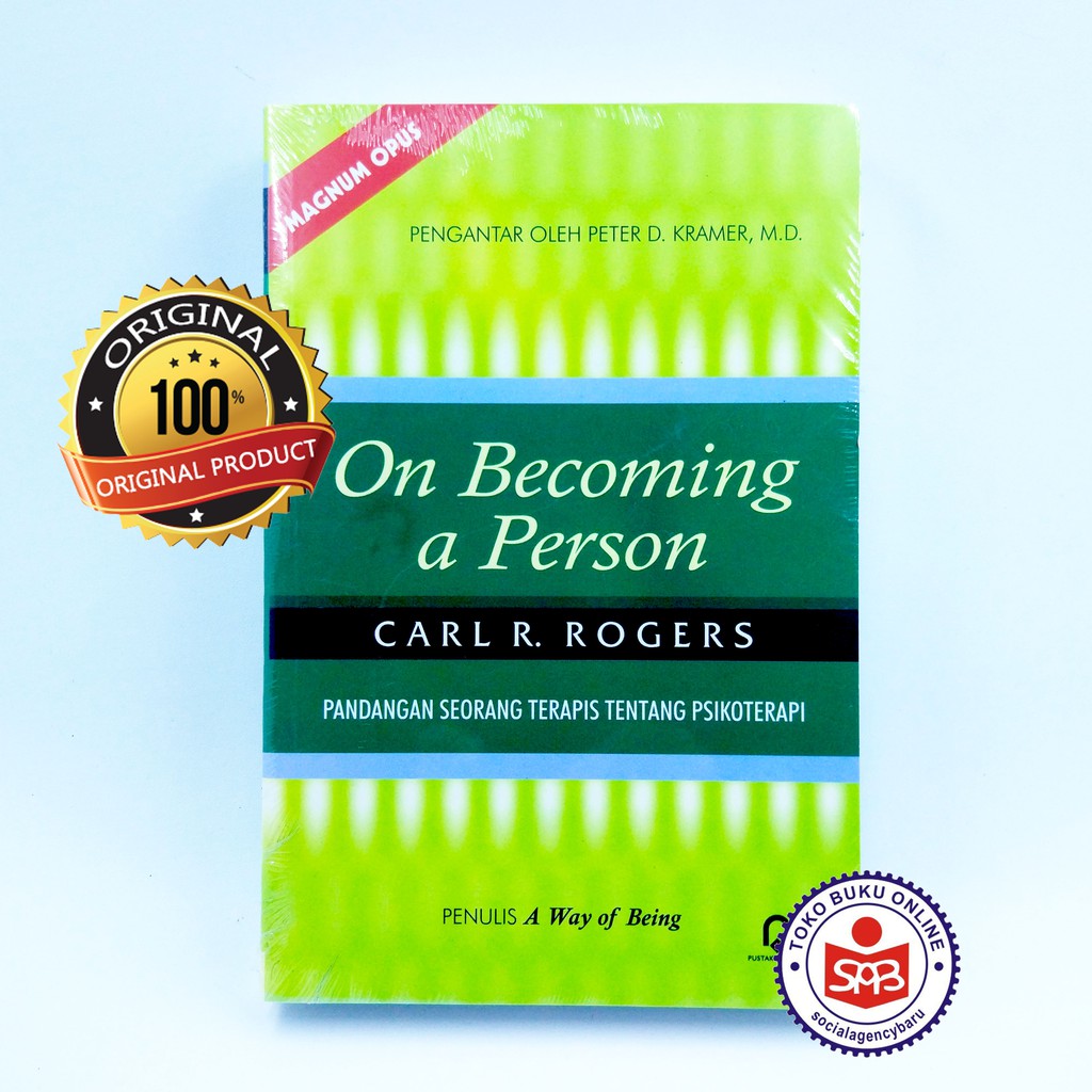 Terjemahan untuk 'person' dalam kamus bahasa indonesia gratis dan banyak terjemahan bahasa indonesia lainnya. On Becoming A Person Carl R Rogers Shopee Malaysia