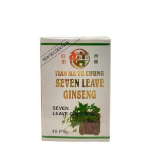 Tidak berdaftar dong mai tan dan seven leave ginsengs pusat pemonitoran kesan. Tian Ma Tu Chung Seven Leave Ginseng 48 Pills Exp 10 25 Shopee Malaysia