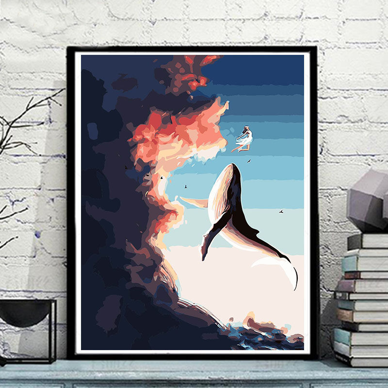 Diy Handmade Oil Paintingdiynombor Minyak Digital Penyahmampatan Lukisan Watak Kartun Haiwan Anime Gambar Isi Warna Pewa | Shopee Malaysia 800_X_800_jpg