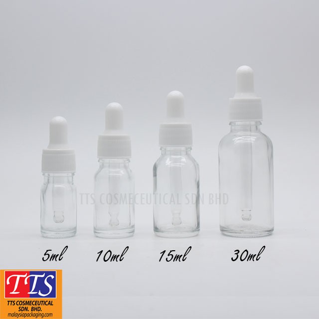 Delicate glass bobbles with a purpose. 30 Pieces Clear Glass Dropper Serum Bottle Essential Oil Bottle Botol Serum Botol Kaca Cap White Shopee Malaysia