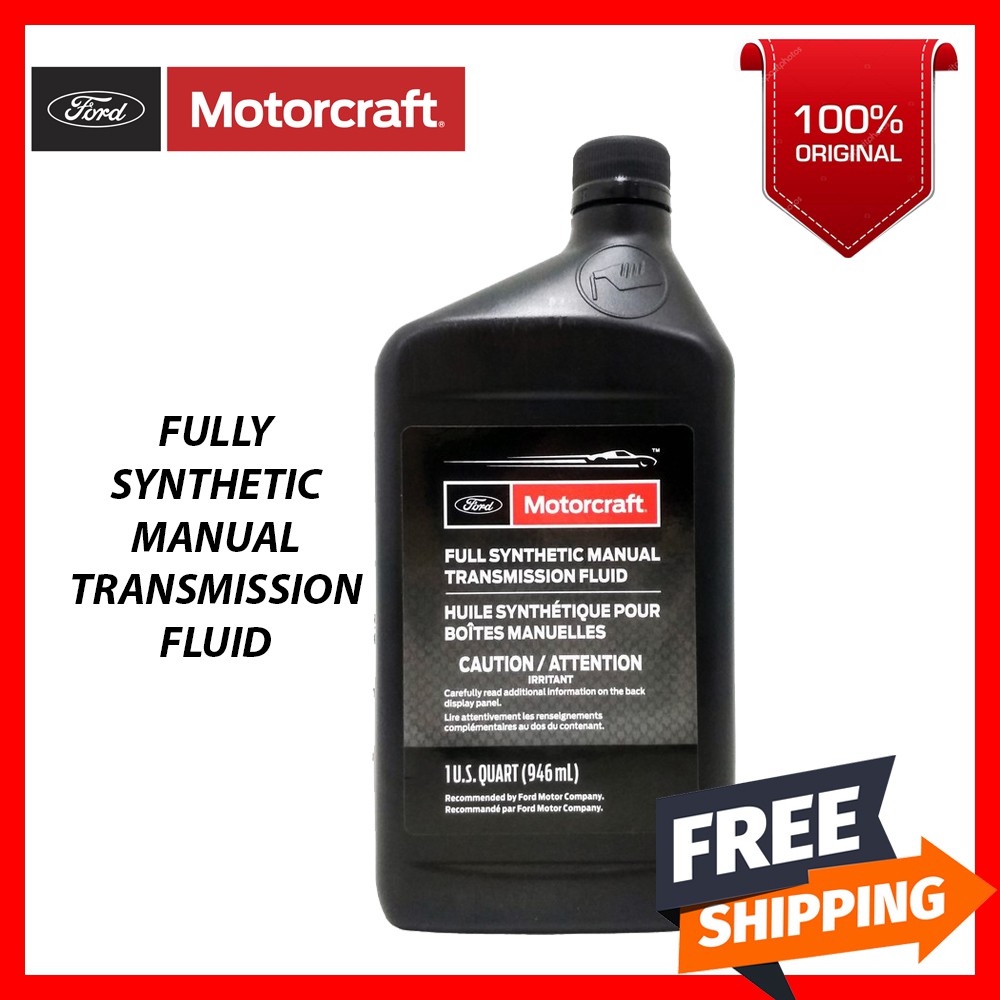 The manual transmission fluid in your toyota lubricates the transmission gears and makes it easy for you to change gears without damaging the internal transmission components. 100 Original Ford Motorcraft Fully Synthetic Manual Transmission Fluid 1qt 946ml Gear Oil Xt M5 Qs Shopee Malaysia