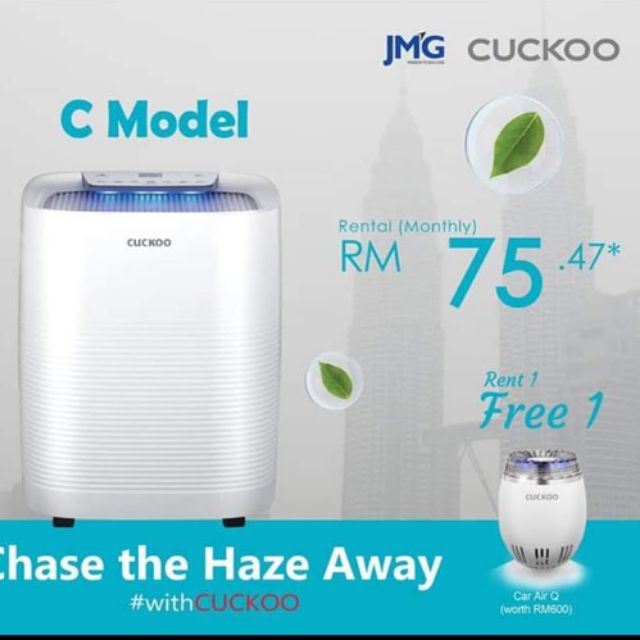 An air purifier can help remedy dirty indoor air. Cuckoo Air Purifier Promo Free Mini Air Purifier Shopee Malaysia