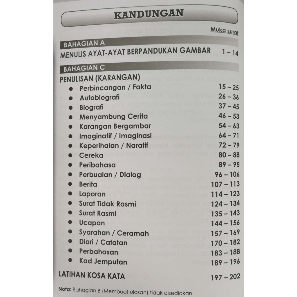 Baca versi flipbook dari buku teks bahasa melayu tingkatan 1. Rujukan Panduan Penulisan Karangan Upsr Tahun 4 5 6 Shopee Malaysia