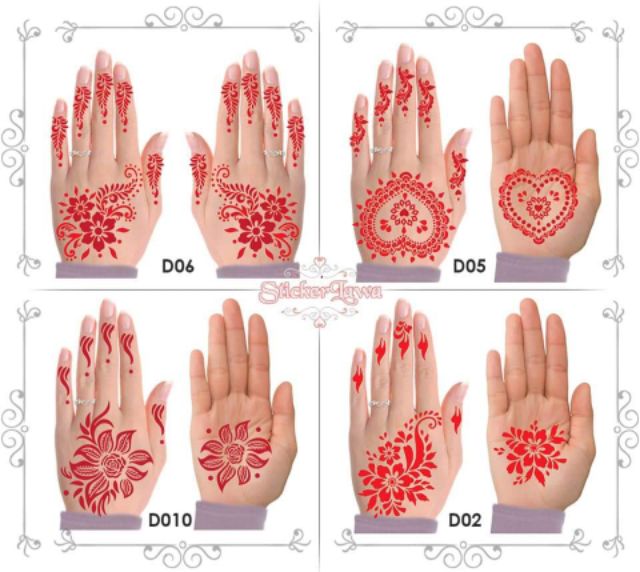 Only best selective gambar henna simple collection. Corak Simple Inai Di Tangan