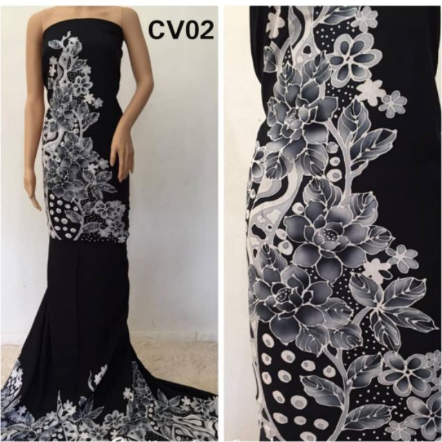 Gambar krisan dan sedap malam mengacu pada bunga yang menjadi ciri khas kabupaten pasuruan . Batik Lukis Tangan Asli Limited 1 Corak 1 Kain Shopee Malaysia