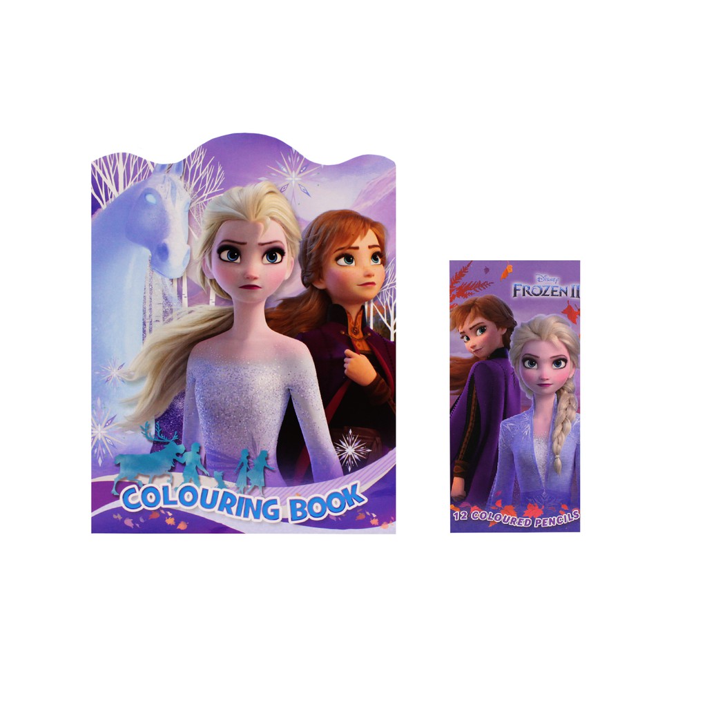 ❄️New! Disney Frozen 2 Elsa Anna & Olaf Activity Colouring Book / Buku Warna With 12 Colouring Pencils / Pensel Warna | Shopee Malaysia 1024_X_1024_jpg