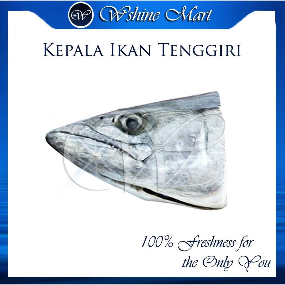 And kept in freezer until delivery time in the evening. 100 Local Seafood Kepala Ikan Tenggiri Batang Spanish Mackerel Head Shopee Malaysia