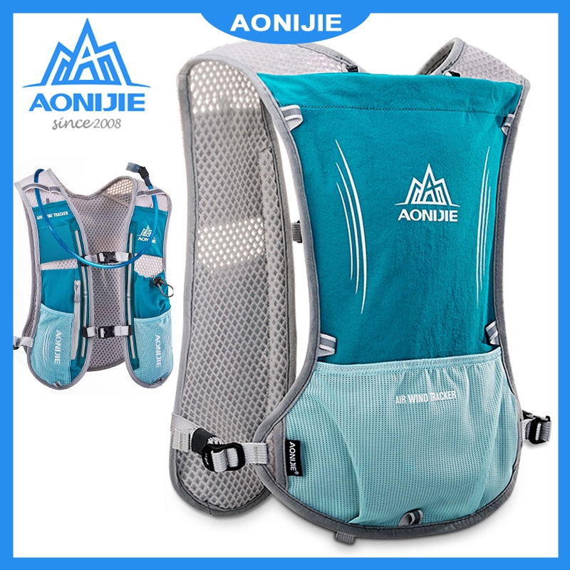 Aonijie Hydration Pack Backpack 5l Marathoner Running Race Hydration Vest Running Hiking Backpack With Hydration Pack E913s Shopee Malaysia