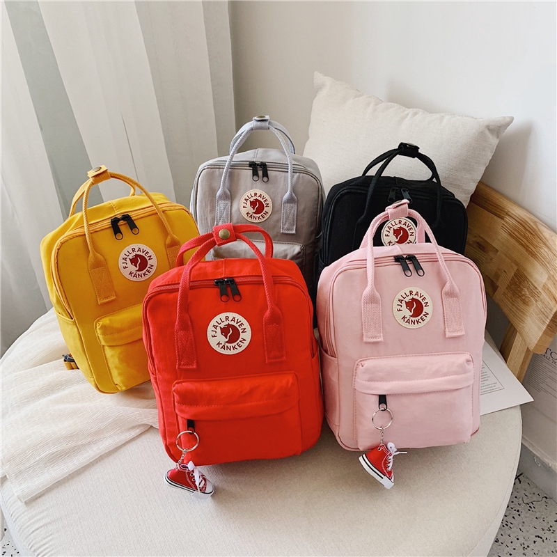 3 Styles Fjallraven Kanken Backpack Sling Bag Tote Bag Women S Multi Color Casual Backpack Bags Leisure Bag Shopee Malaysia