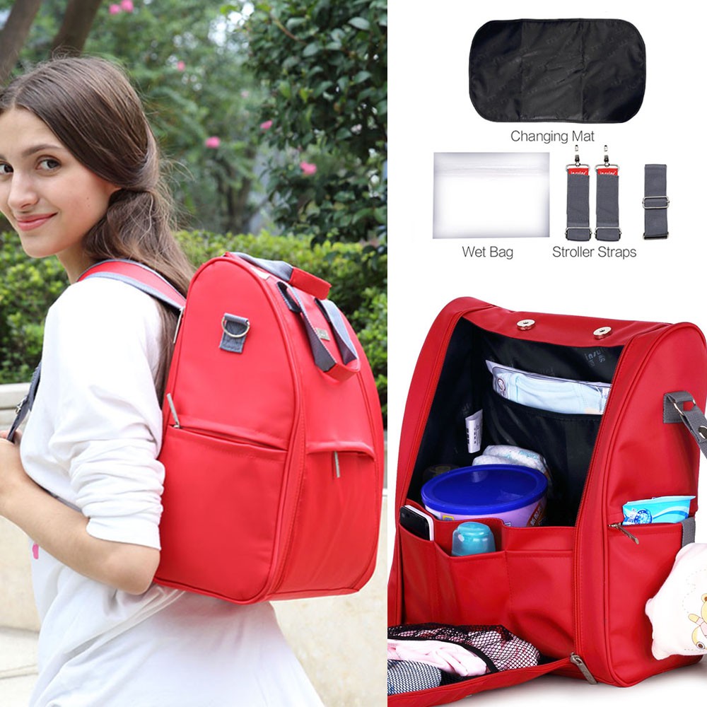 Insular Fashion Bohemia Diaper Bags Backpack Tote Baby Nappy Bag Travel Stroller Bag Waterproof Large Capacity Shopee Malaysia