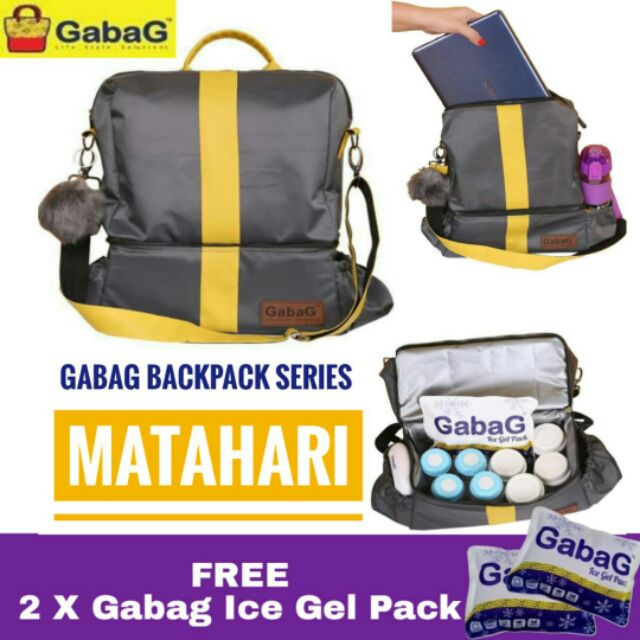 Gabag Matahari Bagpack Series Cooler Bag With Free 2 Gabag Ice Pack Shopee Malaysia