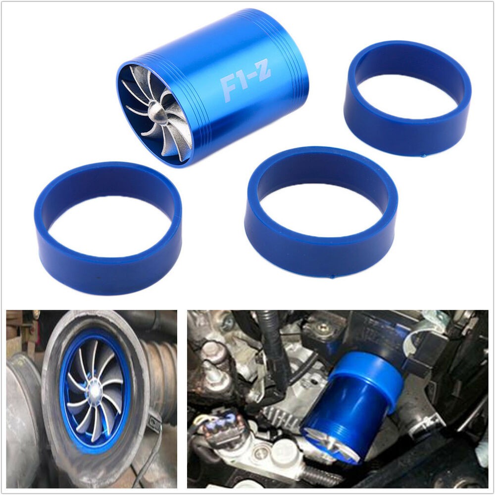 F1 Z Car Stainless Universal Supercharger Single Fan Turbine