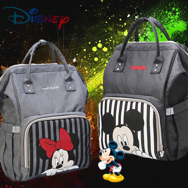 Disney Mummy Diaper Bag Mickey Mouse Backpack Maternity Nappy Bag Mummy Fashion Bag Pregnant Women Bag Mickey Shopee Malaysia