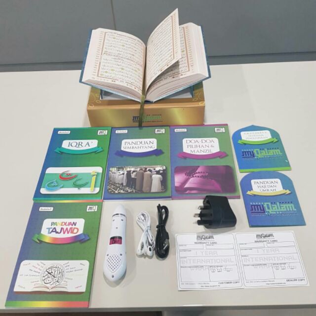Shop Malaysia Al Quran Digital My Qalam Executive Pakage Size A4 Singapore Stok READY 99 silakan dipesan.