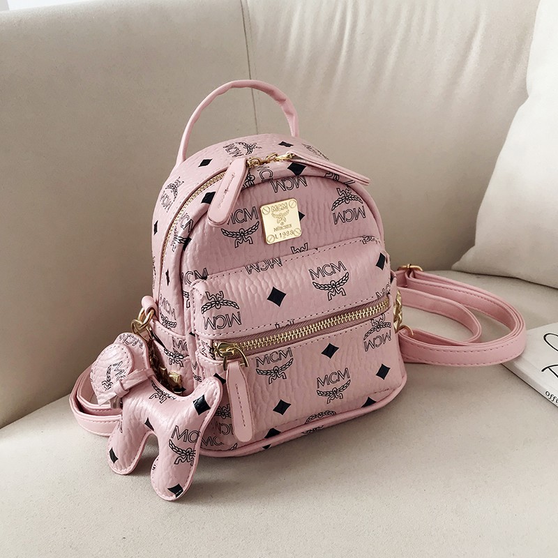 Accessories Mcm New Girls Small Backpack Can Be Hand Held Shoulder Messenger Bag Girl Bag Shopee Malaysia