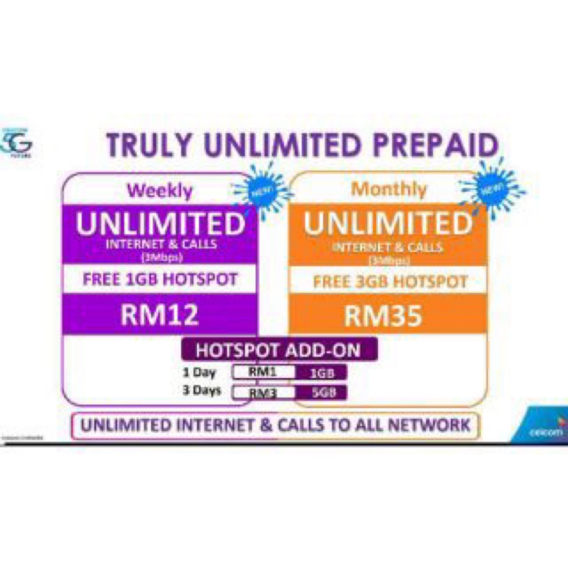 If you're shopping for an unlimited data plan with one of the major wireless providers, how do you cho. Celcom Prepaid Unlimited Data Switch To Celcom Shopee Malaysia