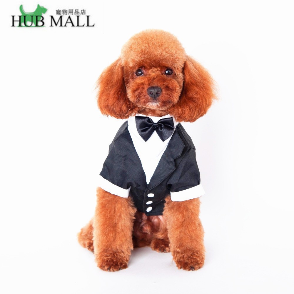 Gentleman Suit Boy Dog Tuxedo Harness Vest For Dogs Dress Shopee Malaysia