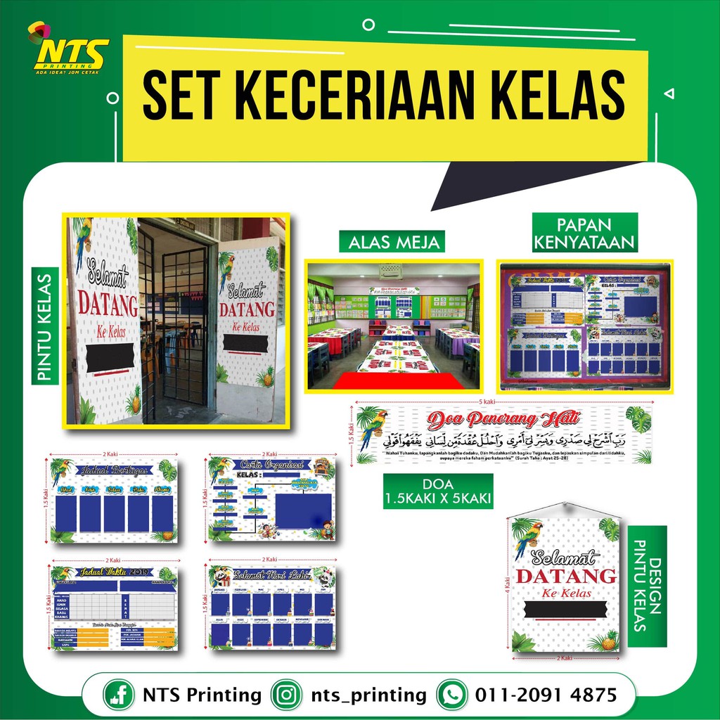 Kewujudan papan kenyataan di dalam bilik darjah dilihat sebagai . Nts Printing Online Shop Shopee Malaysia