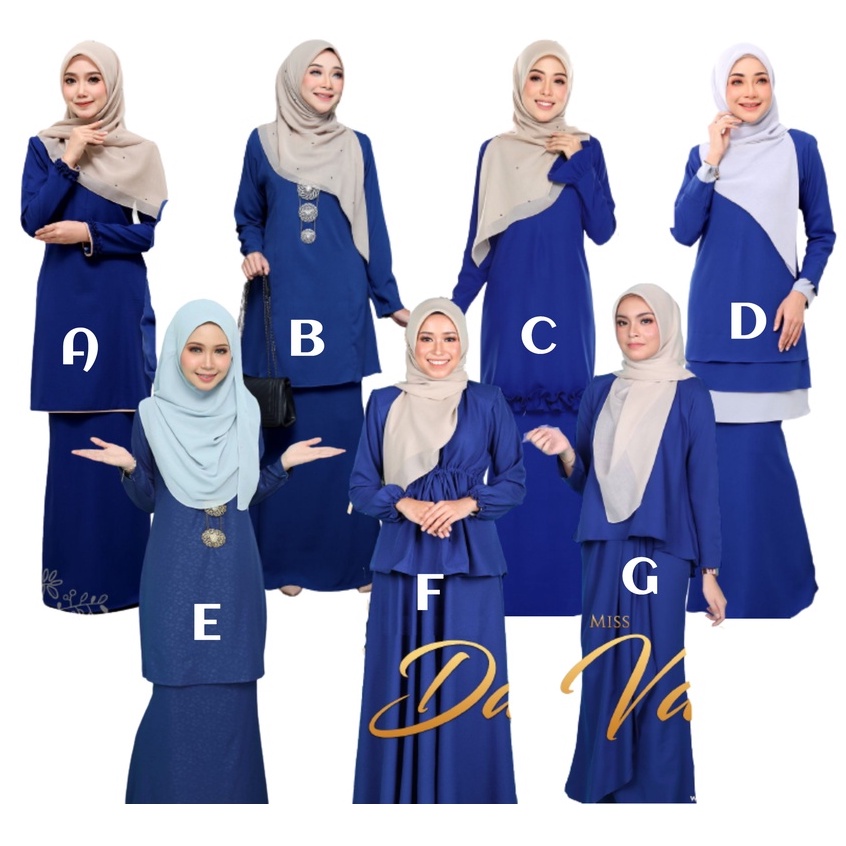 73 gaya baju baby blue sesuai tudung warna apa paling unik. Baju Kurung Royal Blue Tudung Warna Apa Everett Ayala