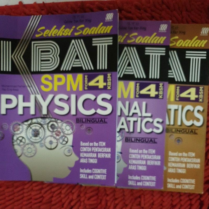 soalan upsr sebenar math : Seleksi Soalan Kbat Spm Form 4 Physics Add Maths Maths Shopee Malaysia