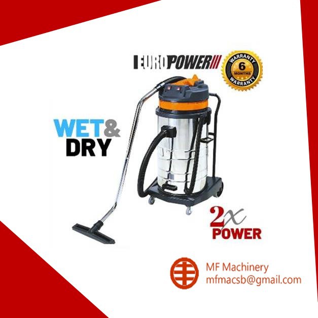 europower vac8002 80l car wash industrial vacuum cleaner dry wet shopee malaysia on car wash and vacuum singapore