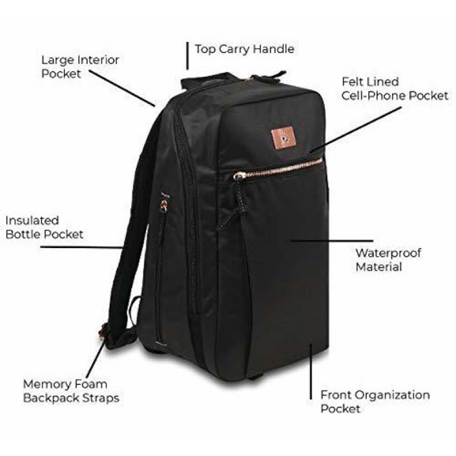 Jujube Classic Ballad Multi Functional Diaper Bag Backpack Black Rose Mummy Beg Shopee Malaysia