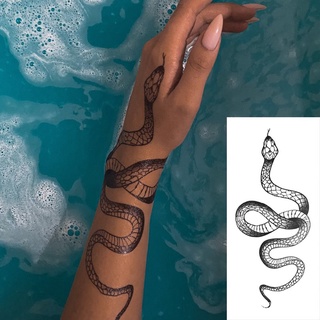 1Pc Animals Temporary Tattoos Fashion Black Bear Whale Space Tattoo Stickers Face Neck Body Art Transfer Stickers And De | Shopee Malaysia 320_x_320_jpg